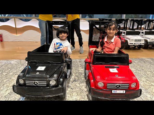 Marwah & Abdul Rahman Riding The Car  || @AbdulRahmankAdventures