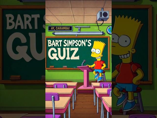 Can you fill in all the blanks on Bart Simpson's board?  The Simpsons Challenge #3