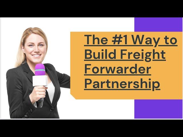 Freight Forwarder Network - What are the benefits?