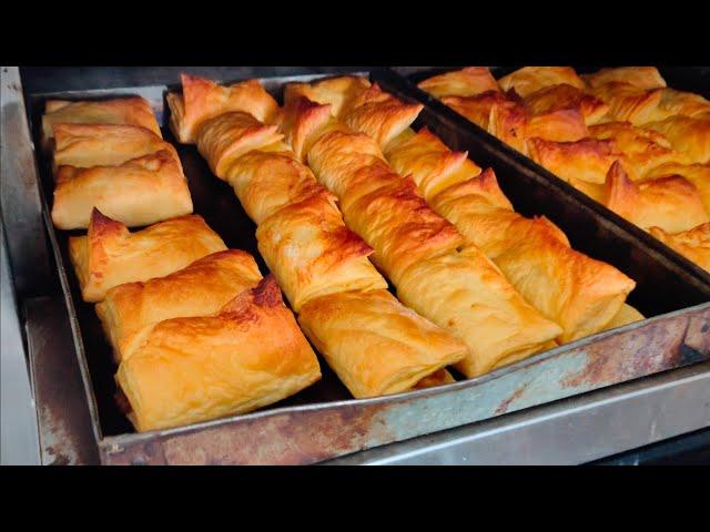 Live Puff Making in Indian Bakery | Crispy Flaky Puff | Indian Street Food