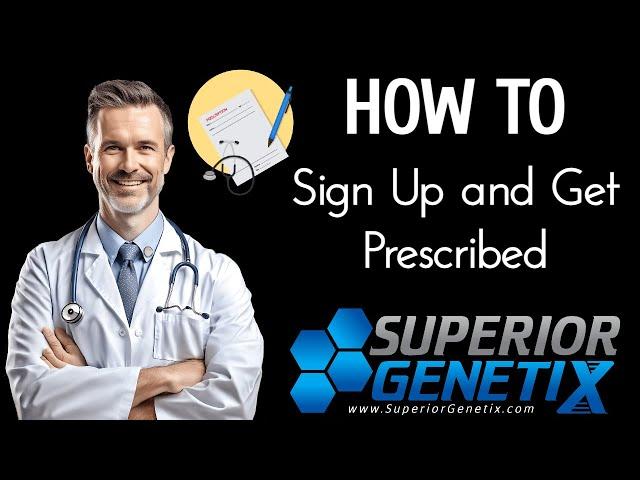 Superior Genetix TRT Clinic | How To Sign Up for Telehealth TRT in 5 Easy Steps | *Summary Below