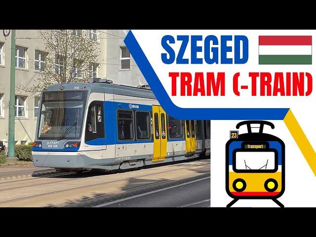 A Quirky and Interesting Tram System | Szeged Tram (Villamosok Szegeden) | Urban Transport #23