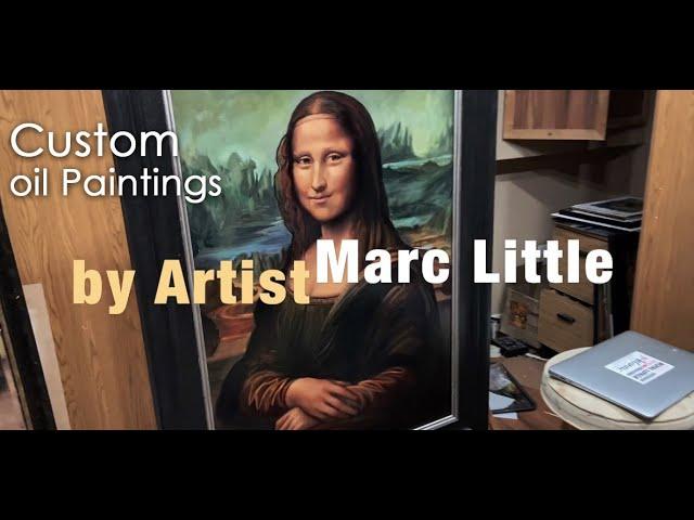 Masterpiece oil Painting Replicas by Marc Little