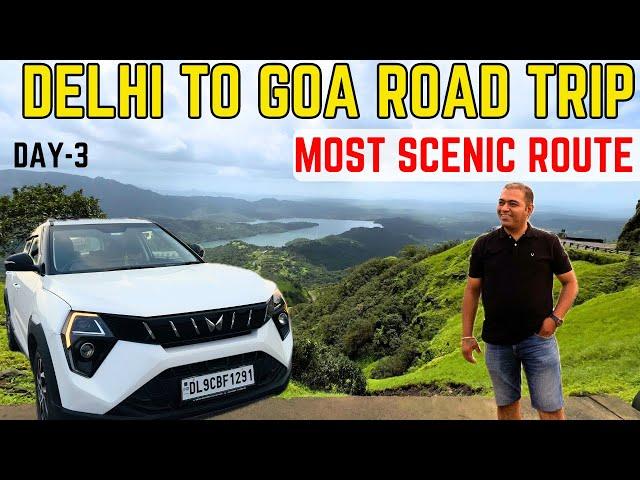 XUV 3XO Passes Most Beautiful Terrain Before Reaching Goa | Anuskura Ghat