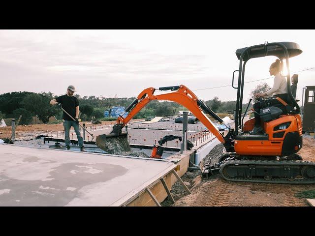 Building Our House Start To Finish | Episode 18 Wall prep, Waterproofing, Insulation and Gravel