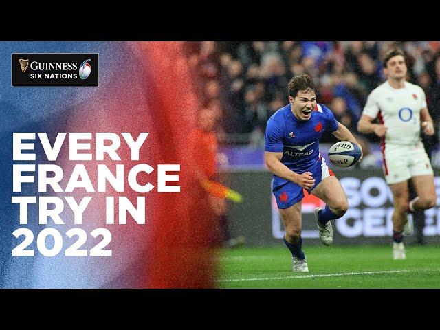 Every France Try | 2022 Guinness Six Nations Grand Slam