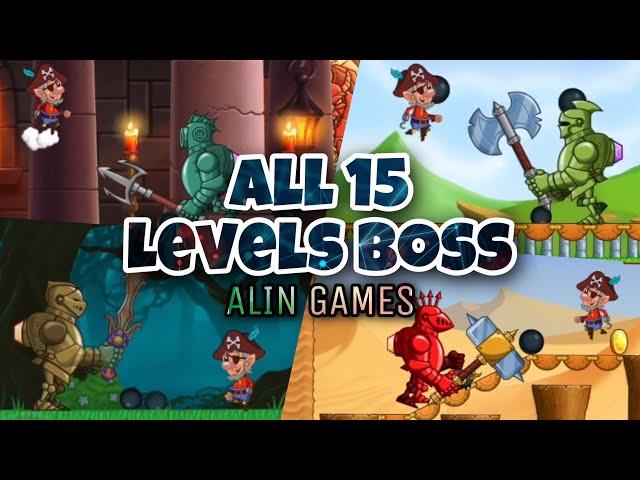 Alin Lep’s World 2 ️️ All 15 Levels Boss | Perfect Play Game