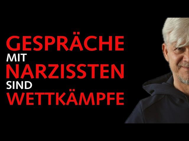 Gespräche mit Narzissten sind Wettkämpfe | #narzissmus