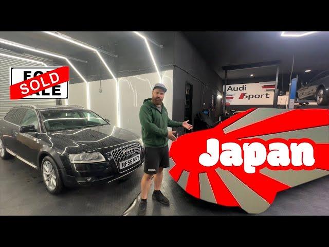 Sold my perfectly working Audi Allroad TDI because of government and bought a car from Japan