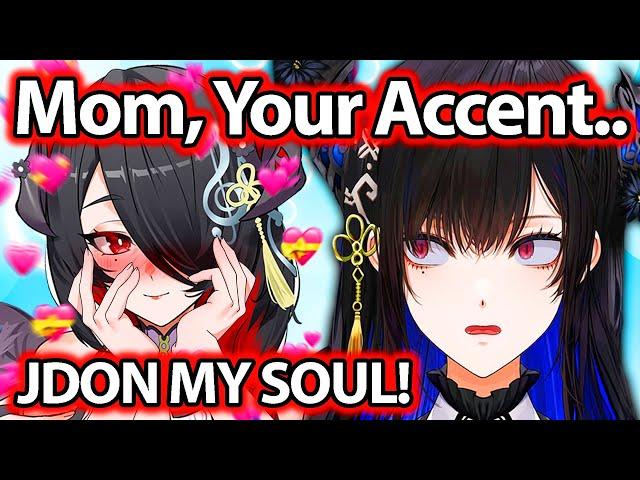 Nerissa's Mom Uses Her 𝑯𝑶𝑻 Accent And Broke The Entire Chat 【Nerissa Ravencroft / Hololive EN】