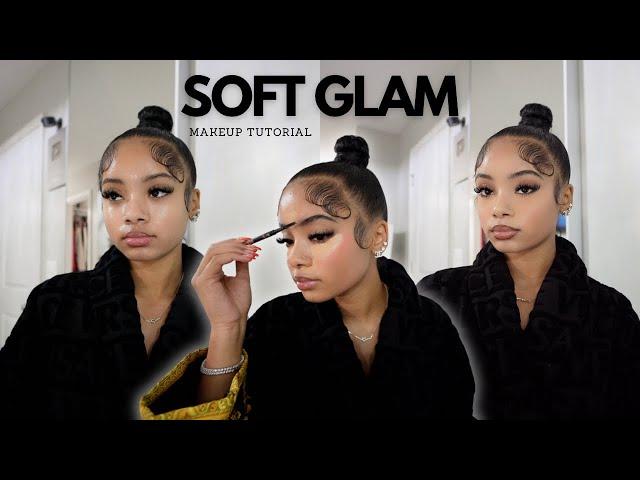 SOFT GLAM Makeup Tutorial for Beginners *Detailed* | Vlogmas Day 23