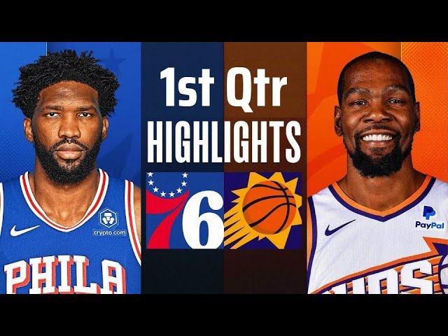 Phoenix Suns vs. Philadelphia 76ers 1st QTR Full Highlights - Nov 4 - 2024 NBA Highlights