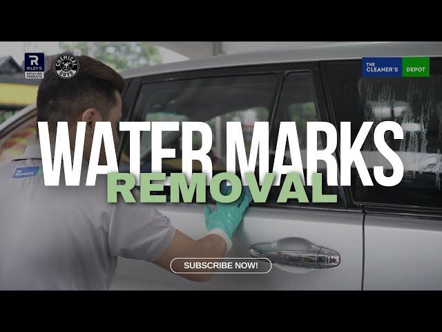 Watermarks Removal by The Cleaners Depot PH