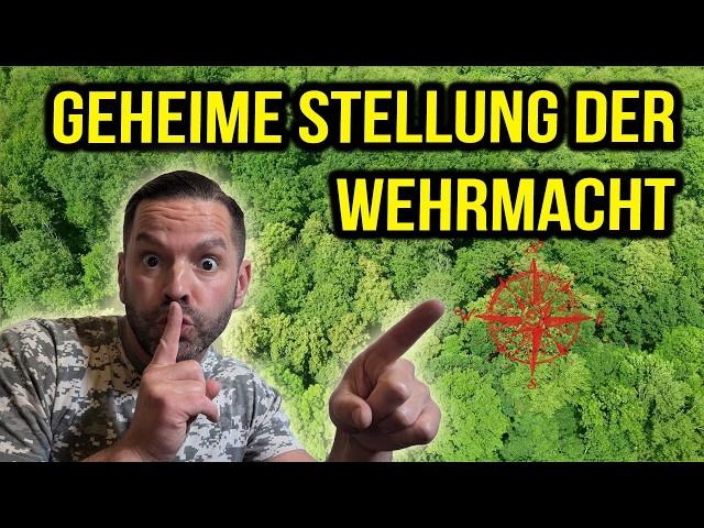 Eine GEHEIME Stellung der deutschen Wehrmacht wird untersucht - #abenteuer  #geschichte