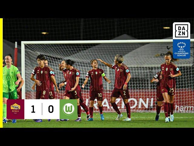 HIGHLIGHTS | AS Roma vs. VfL Wolfsburg -- UEFA Women's Champions League 2024-25 (Italiano)