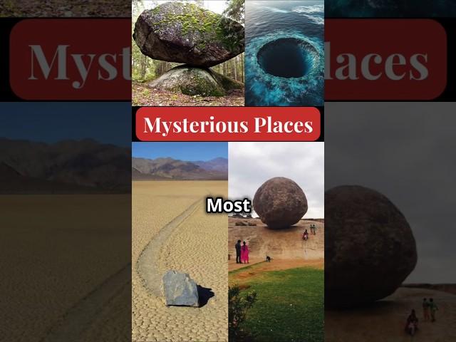 5 Most Mysterious Places On Earth!!