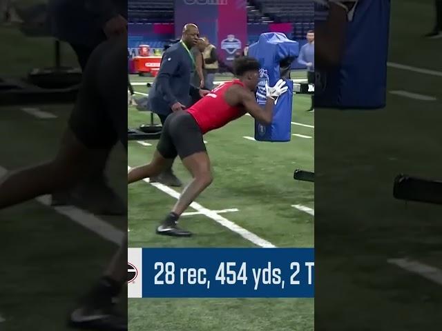 Darnell Washington's NFL Combine workout |  2024 #NFLCombine: 2/29-3/3 on NFL Network #steelers