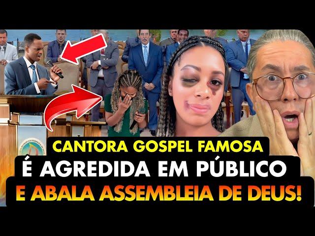 CANTORA GOSPEL QUE FOI AĢŔĖÐỊÐÅ AO VIVO PELO MARIDO ABALOU ASSEMBLEIA DE DEUS ANUNCIANDO DIVÓRCIO!