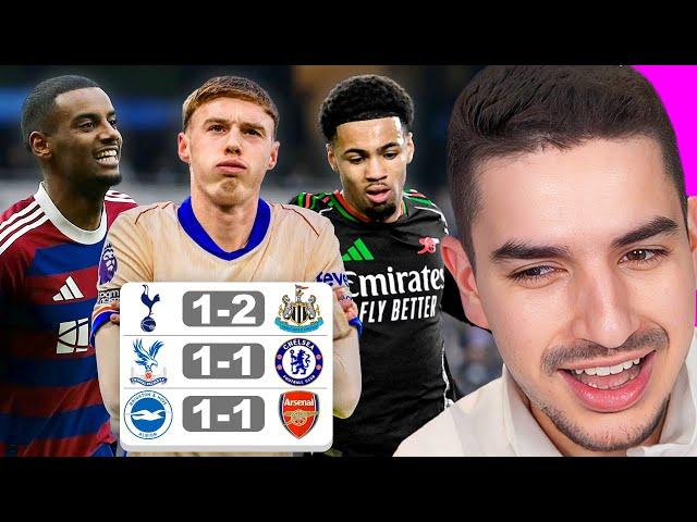 Arsenal & Chelsea Drop Points + Newcastle Push For Top 4!