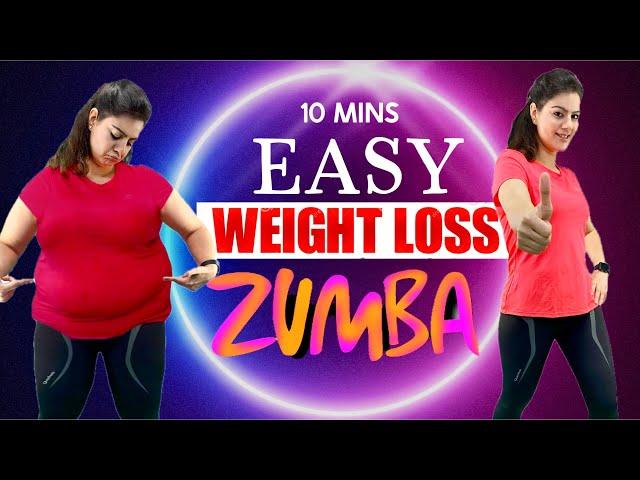 10 Minutes Easy Weight Loss Zumba Dance Workout For Beginners At Home