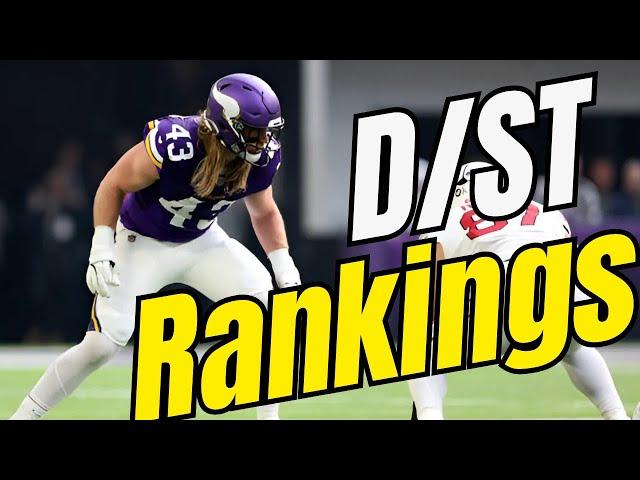 MUST USE D/ST Fantasy Football Rankings and Tiers | Week 14 Defense Rankings 2024