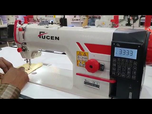 Fucen Fc9100-D2 single needle lockstitch with auto trimmer and auto lifter