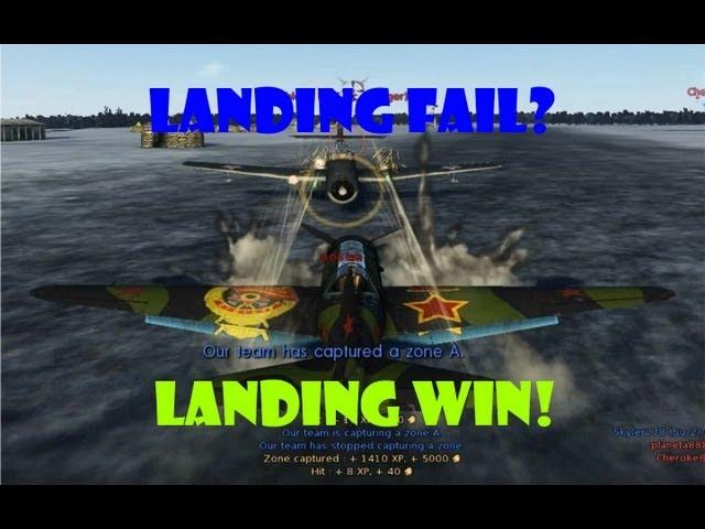 War Thunder | Landing Fail into Epic Win!