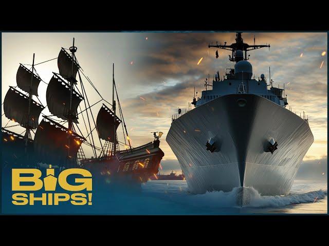 The Evolution Of Warships: 400 Years Of Naval Warfare In 60 Minutes