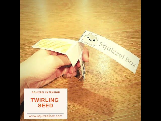 Squizzel Box - Make a Twirling Seed