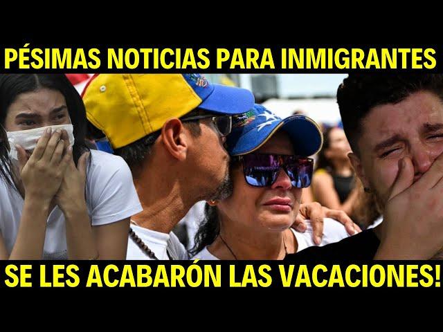 PESIMAS NOTICIAS PARA MILLONES DE INMIGRANTES EN EEUU!