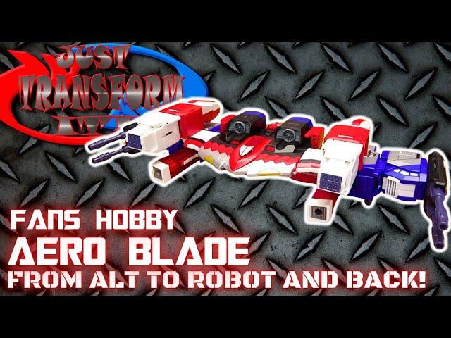 JUST TRANSFORM IT!: Fans Hobby Aero Blade (Energon Wing Saber)