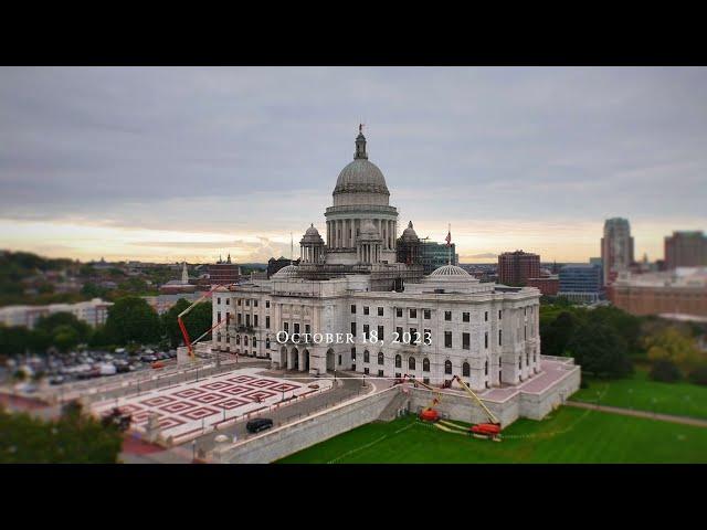 Rhode Island State House Restoration Project - October 18, 2023