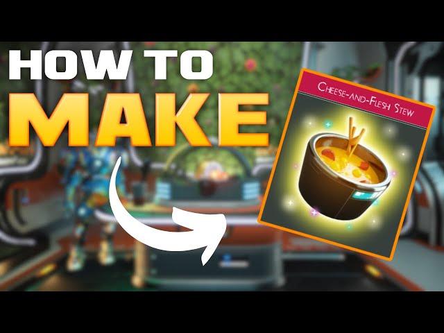 How to make Cheese and Flesh Stew the BEST Storm Loving Bait | No Man's Sky Aquarius #guides #nms