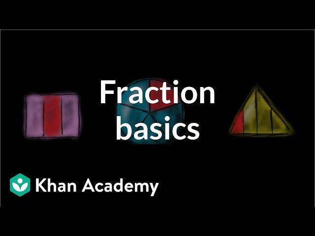 Fraction basics | Fractions | 3rd grade | Khan Academy