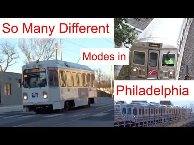 Trains and Trolleys of Philadelphia 2023 (Transit of Philadelphia)