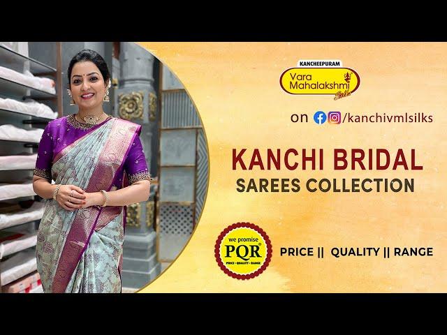 Kanchi Bridal Sarees  | WhatsApp Number 89 0001 0002 | Kancheepuram Varamahalakshmi Silks Sarees