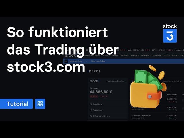 How to: Trading über stock3.com