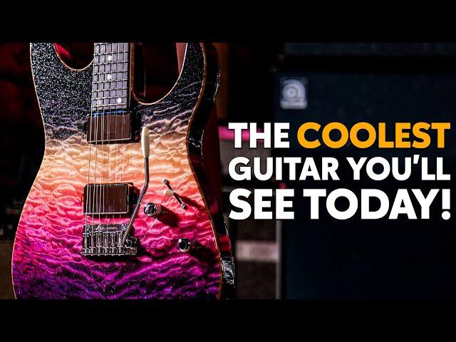 The COOLEST Guitar You'll See Today! | (Tom Anderson Angel)