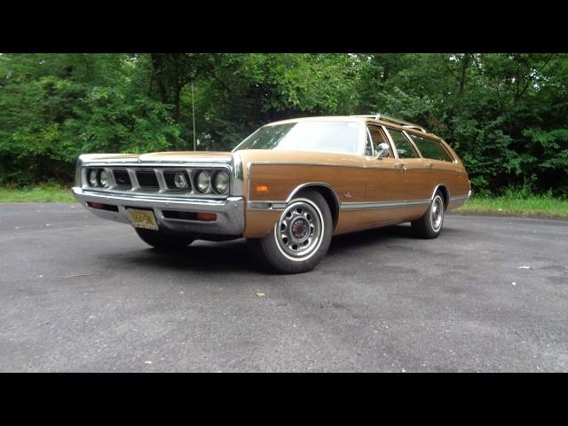 1969 Dodge Monaco Station Wagon with Super Lite in Bronze & Ride on My Car Story with Lou Costabile