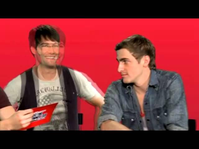 Big Time Rush VerizonFIOS interview 1