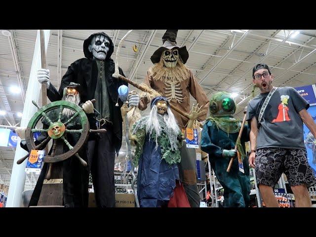 LOWE'S Haunted Harbor Collection 2024 - Very Kreepy Animatronics/Early KreepOween  #kreepers