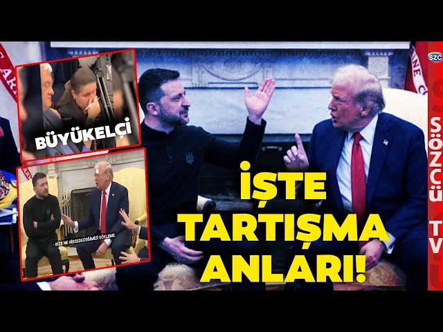 İşte Trump ve Zelenski'nin Tartıştığı Anlar! Ukrayna'nın ABD Büyükelçisinin Tepkisi Gündem Olur!