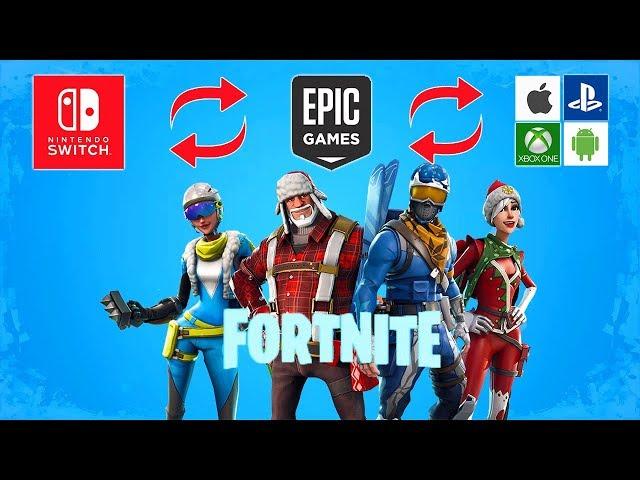 How to Connect Nintendo Switch to ANY Fortnite Epic Account (Xbox, iPhone, PS4, Android)