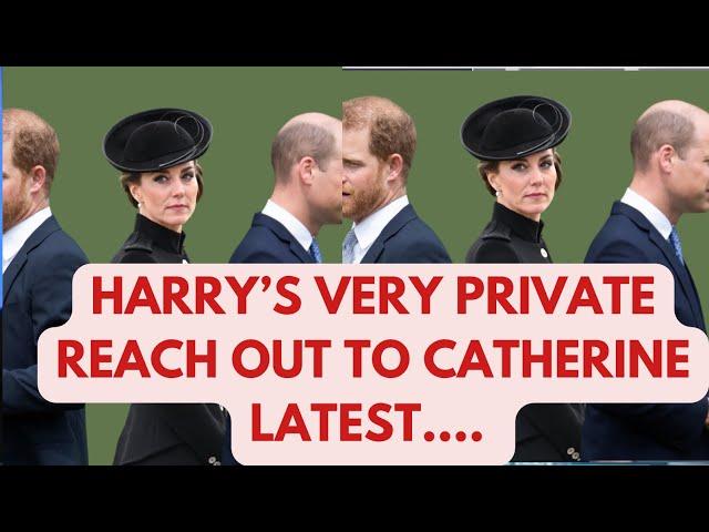 HARRY & CATHERINE - YOU DON’T KNOW THIS LATEST NEWS #katemiddleton #princeharry #meghan