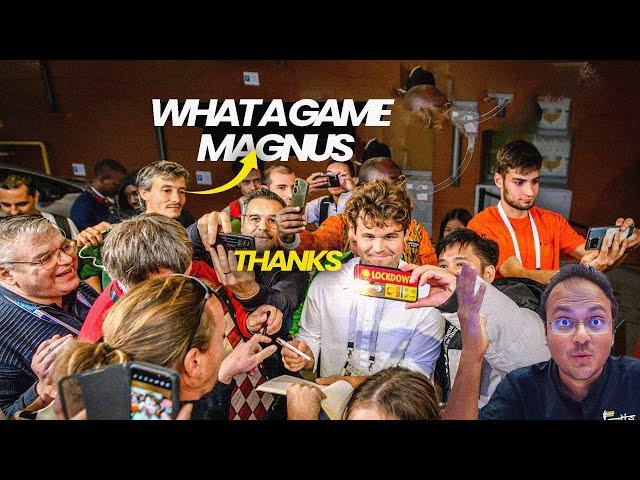 Magnus Carlsen's final game at the Chess Olympiad 2024 | Carlsen vs Schitco