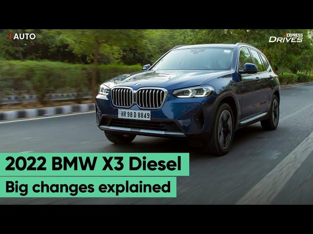 2022 BMW X3 xDrive20d First Drive Review | Smartest X3 yet! | Express Drives