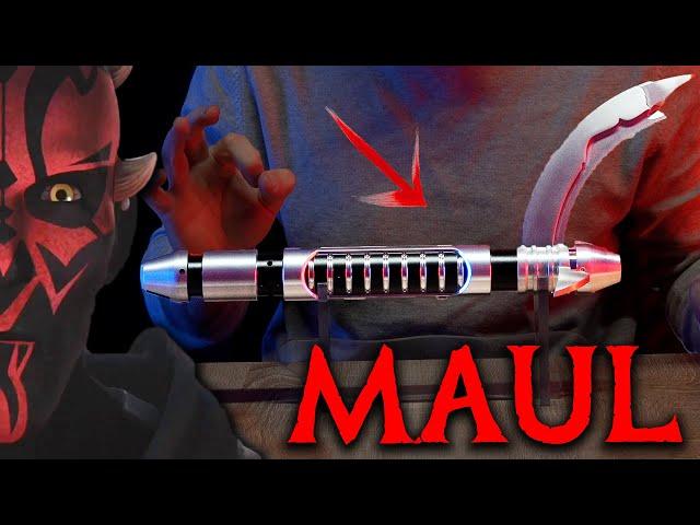 Böller Lichtschwert zu 2023  Darth Maul Rebels Neopixel Lightsaber | Star Wars Unboxing