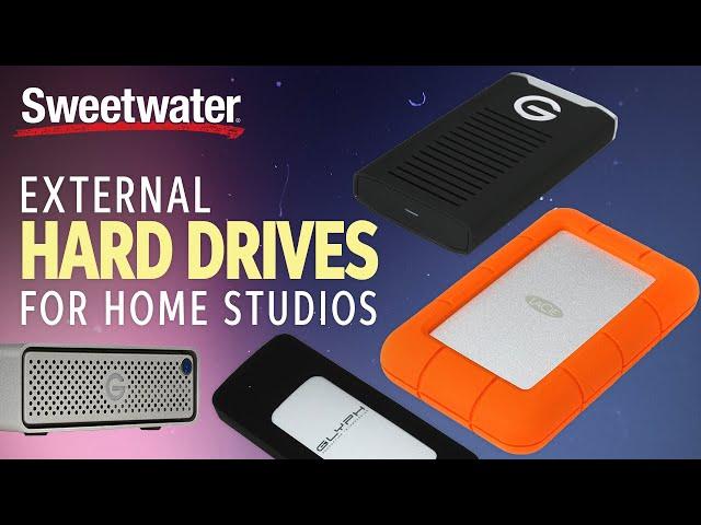 Choosing the Best External Hard Drive for Your Home Studio