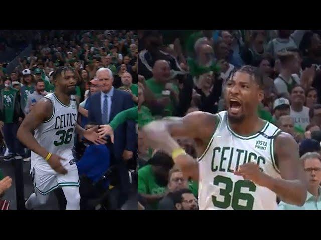 Marcus Smart Makes EPIC Return From Injury & FIRES Celtics Up In Game 3!