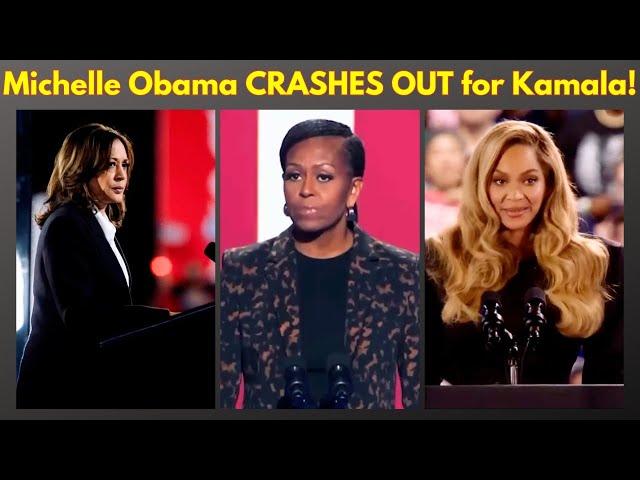 Michelle Obama and Beyonce' CRASH OUT for Kamala Harris!